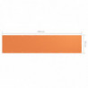 Balkon-Sichtschutz Orange 90x400 cm Oxford-Gewebe