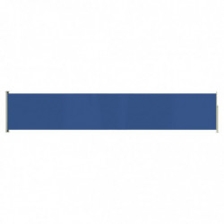 Seitenmarkise Ausziehbar 117x600 cm Blau
