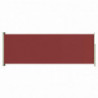 Seitenmarkise Ausziehbar 220x600 cm Rot