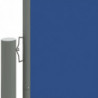 Seitenmarkise Ausziehbar Blau 117x1200 cm