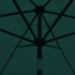 LED Cantilever Schirm 3 m Grün