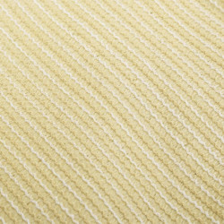 Sonnensegel HDPE Dreieckig 3,6x3,6x3,6 m Beige