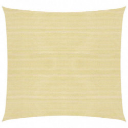 Sonnensegel HDPE Quadratisch 2 x 2 m Beige