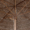 Bambus-Sonnenschirm mit Bananenblatt-Dach 210 cm