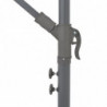 Ampelschirm mit Alu-Mast 350 cm Anthrazit