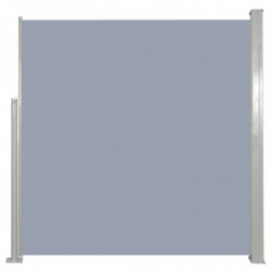 Ausziehbare Seitenmarkise 140x300 cm Grau