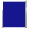 Ausziehbare Seitenmarkise 160x500 cm Blau
