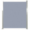 Ausziehbare Seitenmarkise 160x500 cm Grau