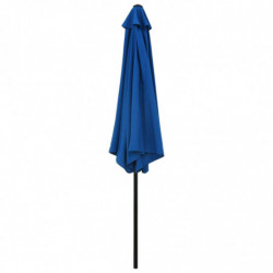 Sonnenschirm mit Metall-Mast 300 cm Azurblau