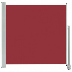 Ausziehbare Seitenmarkise 160x300 cm Rot