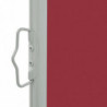 Ausziehbare Seitenmarkise 160x300 cm Rot