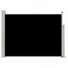 Ausziehbare Seitenmarkise 100×500 cm Schwarz