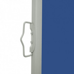 Ausziehbare Seitenmarkise 100×500 cm Blau