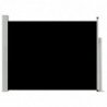 Ausziehbare Seitenmarkise 140×500 cm Schwarz