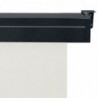 Balkon-Seitenmarkise 140 × 250 cm Creme