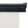 Balkon-Seitenmarkise 170 × 250 cm Creme