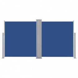 Ausziehbare Seitenmarkise Blau 160 x 600 cm