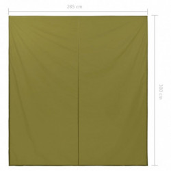 Outdoor Tarp 3×2,85 m Grün