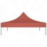 Partyzelt-Dach 3x3 m Terrakotta-Rot 270 g/m²