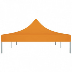 Partyzelt-Dach 6x3 m Orange 270 g/m²