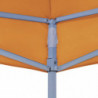 Partyzelt-Dach 4x3 m Orange 270 g/m²