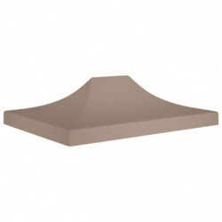 Partyzelt-Dach 4x3 m Taupe...