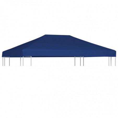 Pavillondach 310 g/m² 4x3 m Blau