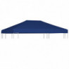 Pavillondach 310 g/m² 4x3 m Blau