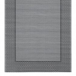 Outdoor-Teppich Grau 120x180 cm PP
