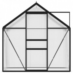 Gewächshaus Anthrazit Aluminium 1,33 m²