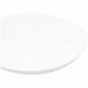 Luxus Keramik Waschbecken Oval Weiß 40 x 33 cm