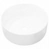 Waschbecken Rund Keramik Weiß 40 x 15 cm