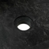 Waschbecken 45x30x12 cm Marmor Schwarz