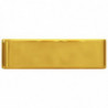 Waschbecken mit Wasserhahnloch 48 x 37 x 13,5 cm Keramik Golden