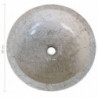 Waschbecken Marmor 40 cm Creme