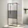 Duschwand für Begehbare Dusche mit Klarem ESG Glas 115x195 cm