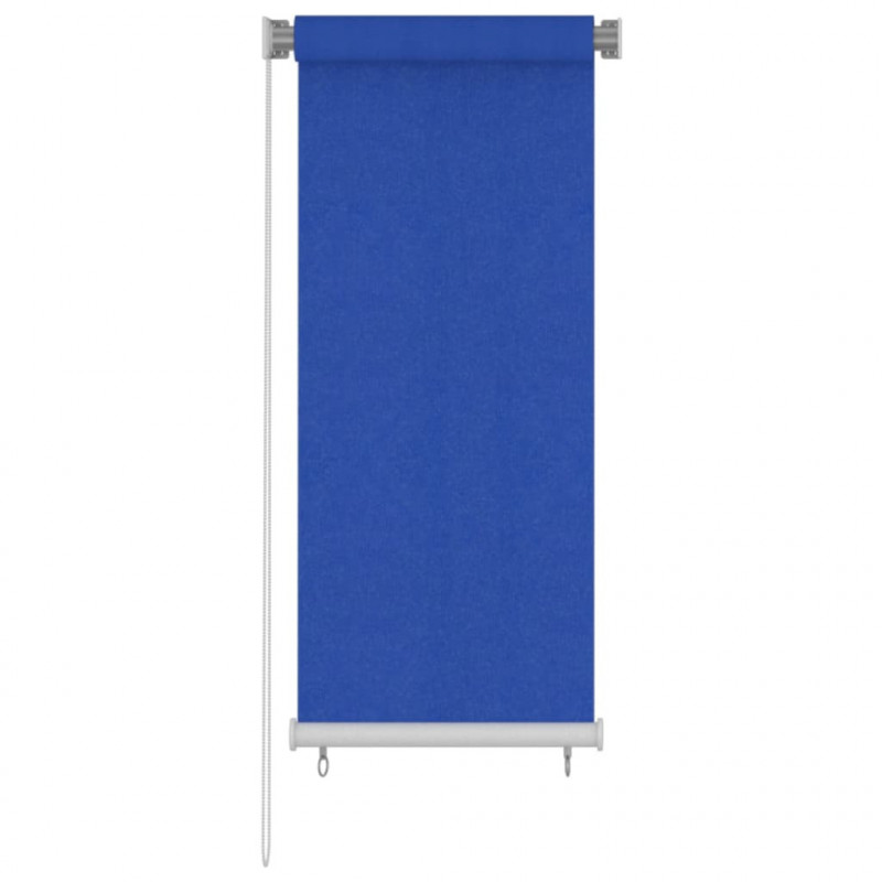 Außenrollo 60x140 cm Blau HDPE