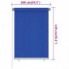 Außenrollo 100x140 cm Blau HDPE