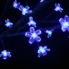 Weihnachtsbaum 1200 LEDs Blaues Licht Kirschblüten 400 cm