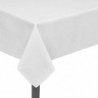 5 Tischdecken Weiß 190 x 130 cm