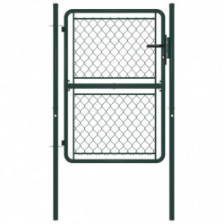 Gartentor Stahl 100×125 cm...