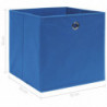 Aufbewahrungsboxen 10 Stk. Blau 32×32×32 cm Stoff