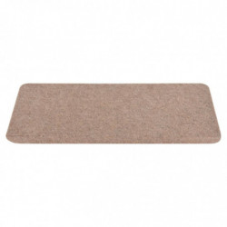 Stufenmatten Selbstklebend 15 Stk. 65x28 cm Beige