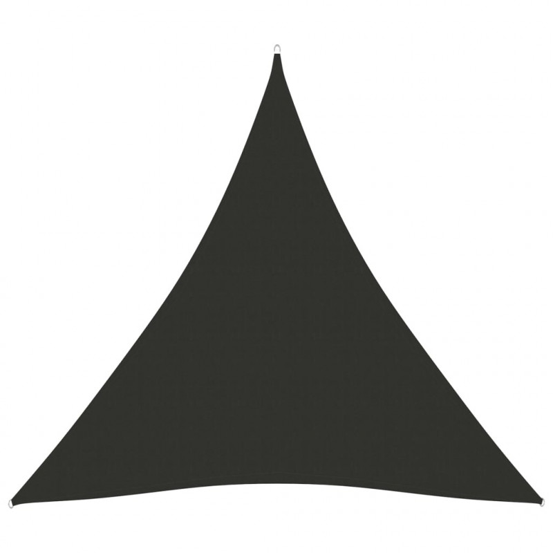 Sonnensegel Oxford-Gewebe Dreieckig 4x4x4 m Anthrazit