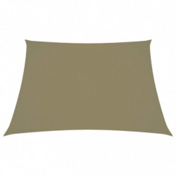 Sonnensegel Oxford-Gewebe Quadratisch 4x4 m Beige