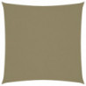 Sonnensegel Oxford-Gewebe Quadratisch 7x7 m Beige