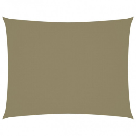 Sonnensegel Oxford-Gewebe Rechteckig 2x3,5 m Beige