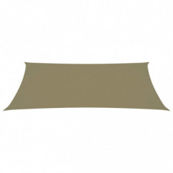 Sonnensegel Oxford-Gewebe Rechteckig 2x4,5 m Beige