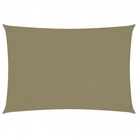 Sonnensegel Oxford-Gewebe Rechteckig 2,5x4,5 m Beige