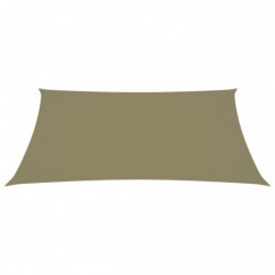 Sonnensegel Oxford-Gewebe Rechteckig 3x5 m Beige